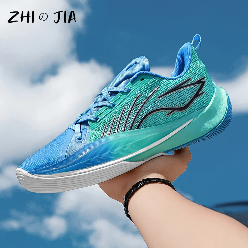 Couple New Basketball Shoes Spring and Autumn Mesh Breathable Training Shoes Youth Fashion Trend Large Sneaker 34-45 view 3