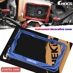 Chekis Is Suitable for Zontes 368g 501g Motorcycle Modified Instrument Panel Protection Frame Display Aluminum Alloy Decorative Shell Lcd Screen Instrument Protective Cover Accessories