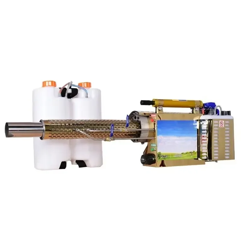 Electric Pulse Fogger Dual Use Water Mist Sprayer for Agricultural Greenhouse Pest Control Disinfection Portable High