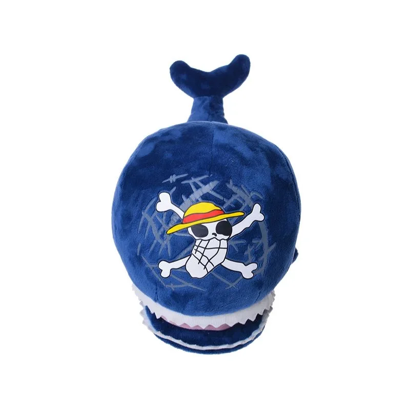 15/25cm High Quality Genuine One Piece Raab Laboon Plush Toy Anime Figure Straw Hat Pirates Sign Whale Island Stuffed Doll Gift