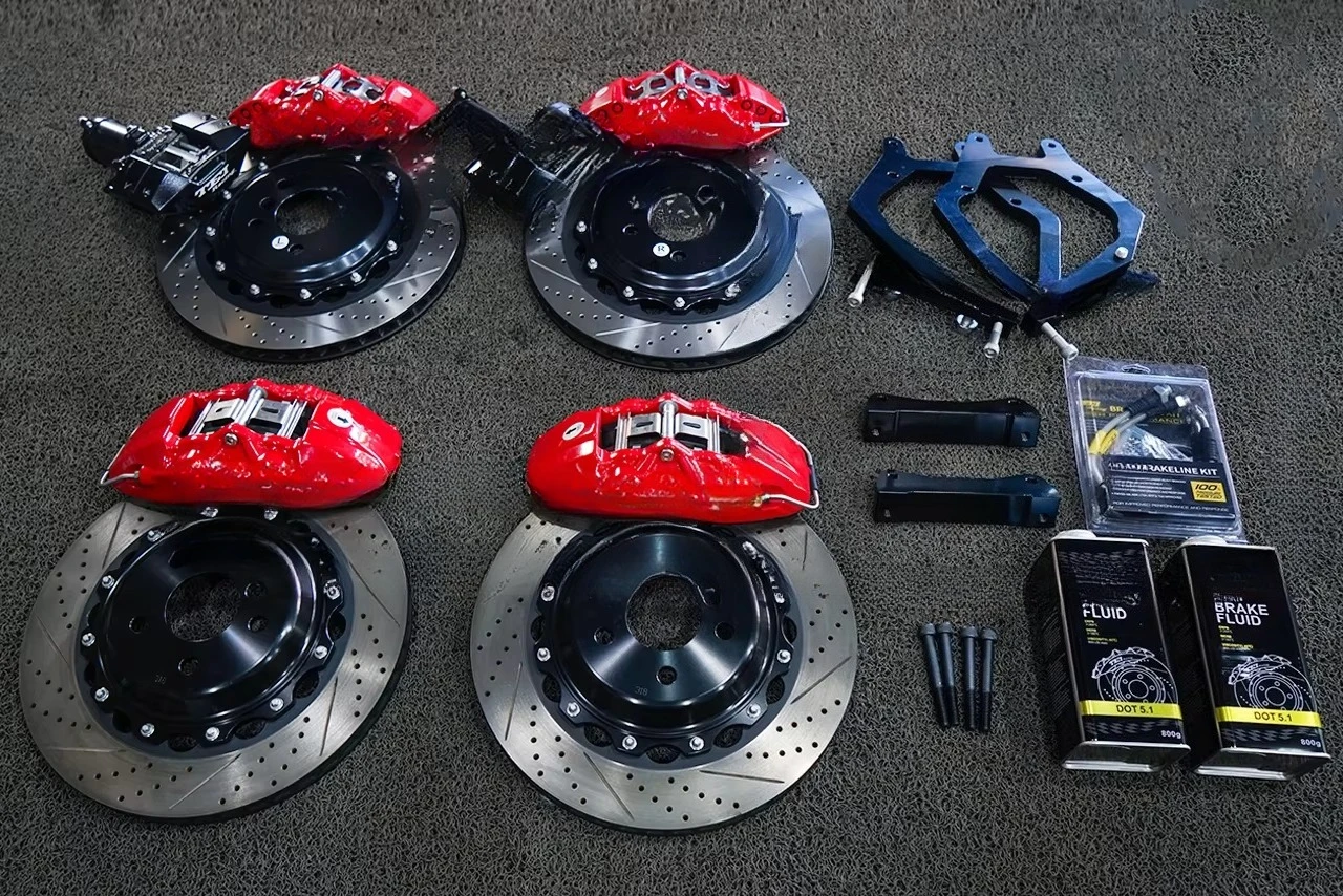 Brake Kits with Pads and Rotors Front Rear Replacement Caliper Kit with EPB for 5-Series G30 F90 F10 G31 520 525 530 545 550