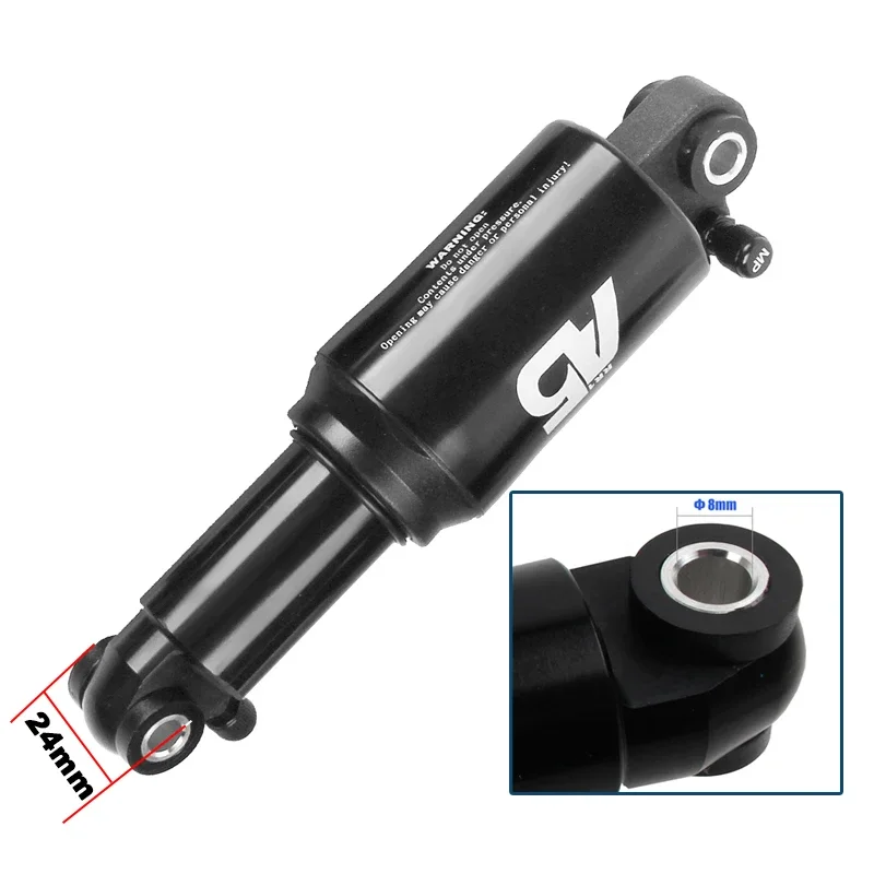

KS A5 RR1/RE MTB Air Shock Absorber: Single/Dual Air System, 125-190mm Travel Rear Suspension for Mountain & Trail Bikes