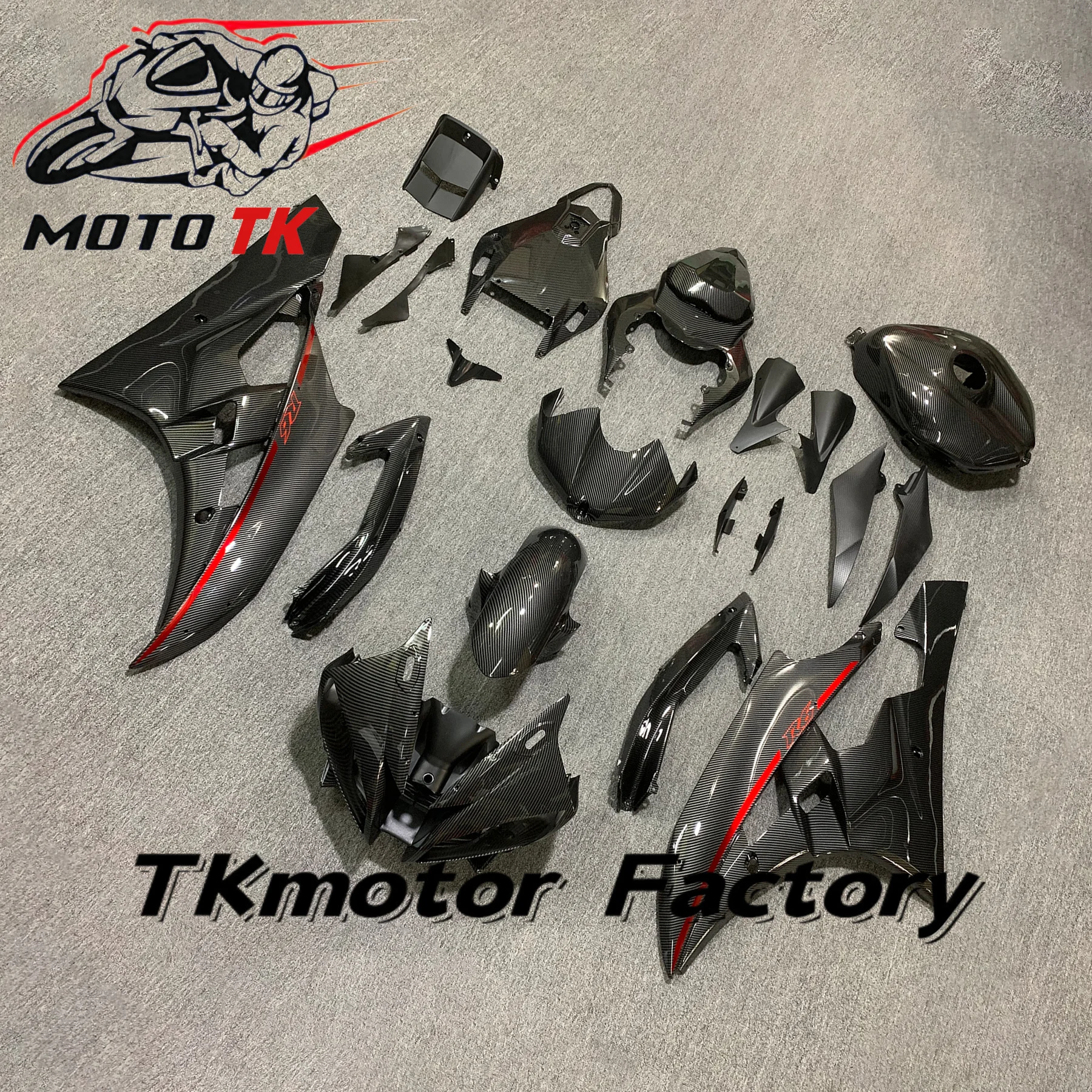 Motorcycle Fairing Kit Fit For Yamaha YZF R6 2006 2007 New ABS Full Set Fairings Painted Bodywork 06 07