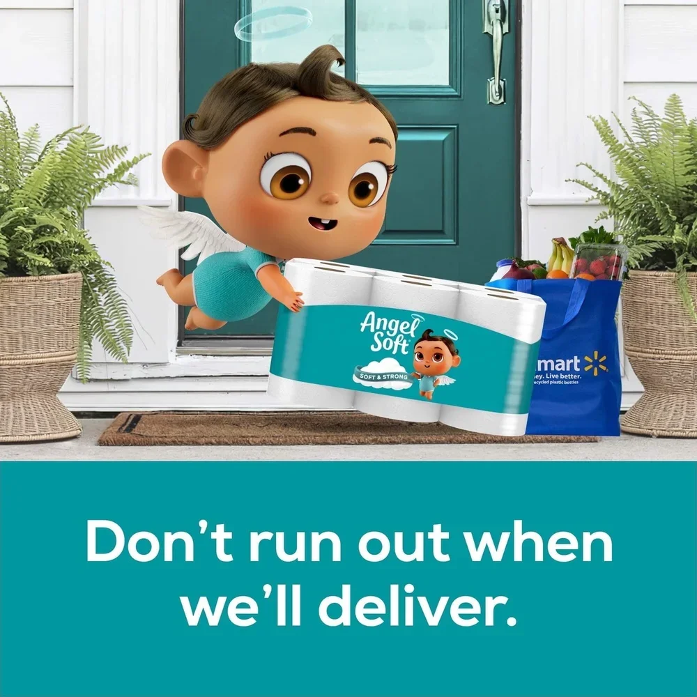 Carta igienica per uso domestico 9 Mega Rolls 320 fogli 2 strati Morbida, resistente e di lunga durata