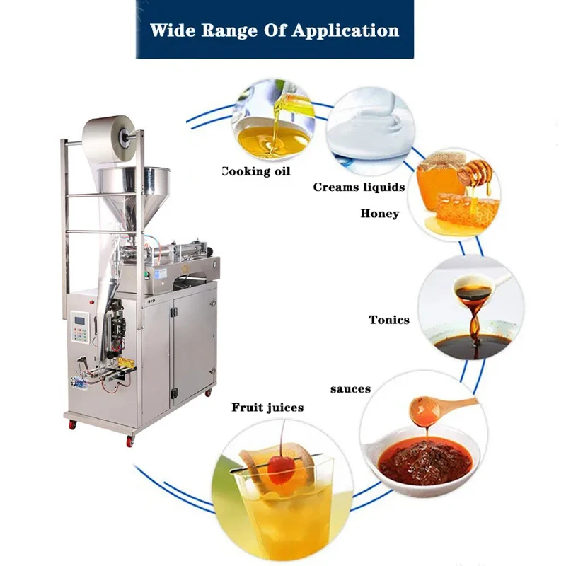 Automatic Weighing Packaging Machine For Honey Oil Liquid Paste Packing Machine