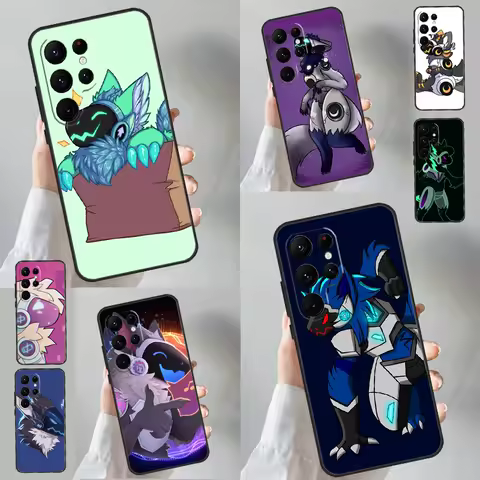 Game Protogen Case For Samsung Galaxy S22 S23 Ultra S9 S10 Plus Note 10 20 Ultra S20 S21 FE Soft Cover