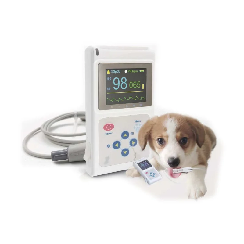 

Oximeter with OLED Display Veterinary Monitoring Device for Dog Animal Pulse Oximeter