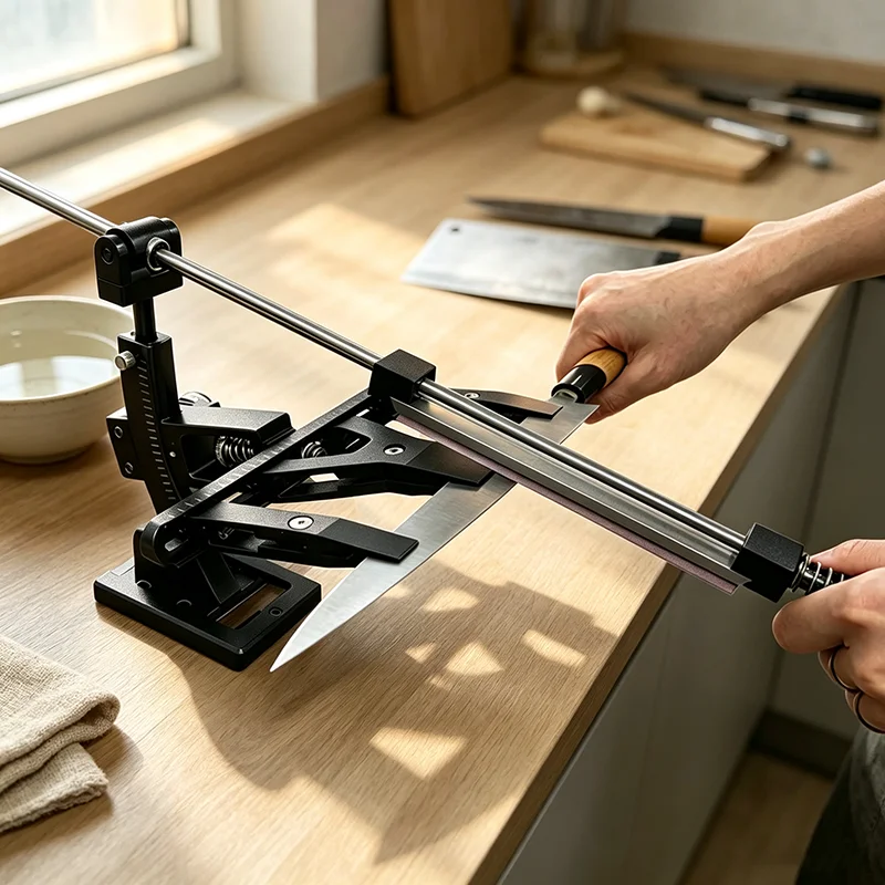 Professional Fixed-angle Knife Sharpener Precise Adjustment Angle Sharpening Tool Sharpening Auxiliary Accessories For Whetstone