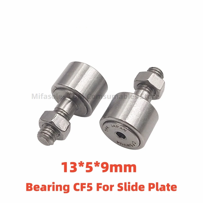 EDM 3034880 Roller Bearing CF5 for Slide Plate 13*5*9mm Stainless Steel Cam Follower for Sodick EDM Wire Cut Spare Parts