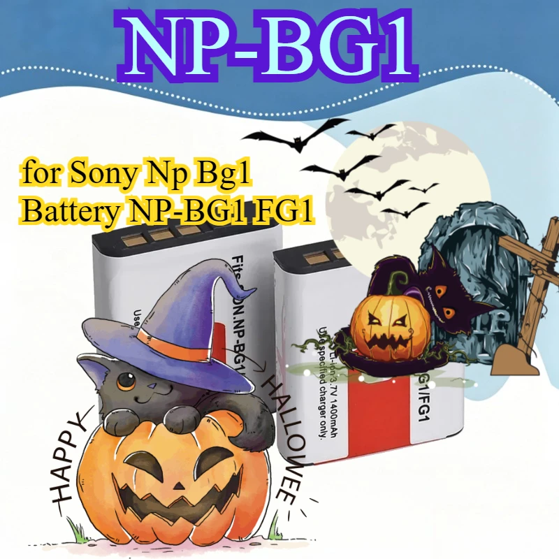 

1400mAh NP-BG1 Battery for Sony Np Bg1 Battery NP-BG1 FG1 for SONY Cyber-Shot DSC-H3 DSC-H7 DSC-H9 DSC-H50 DSC-H10 DSC-H20