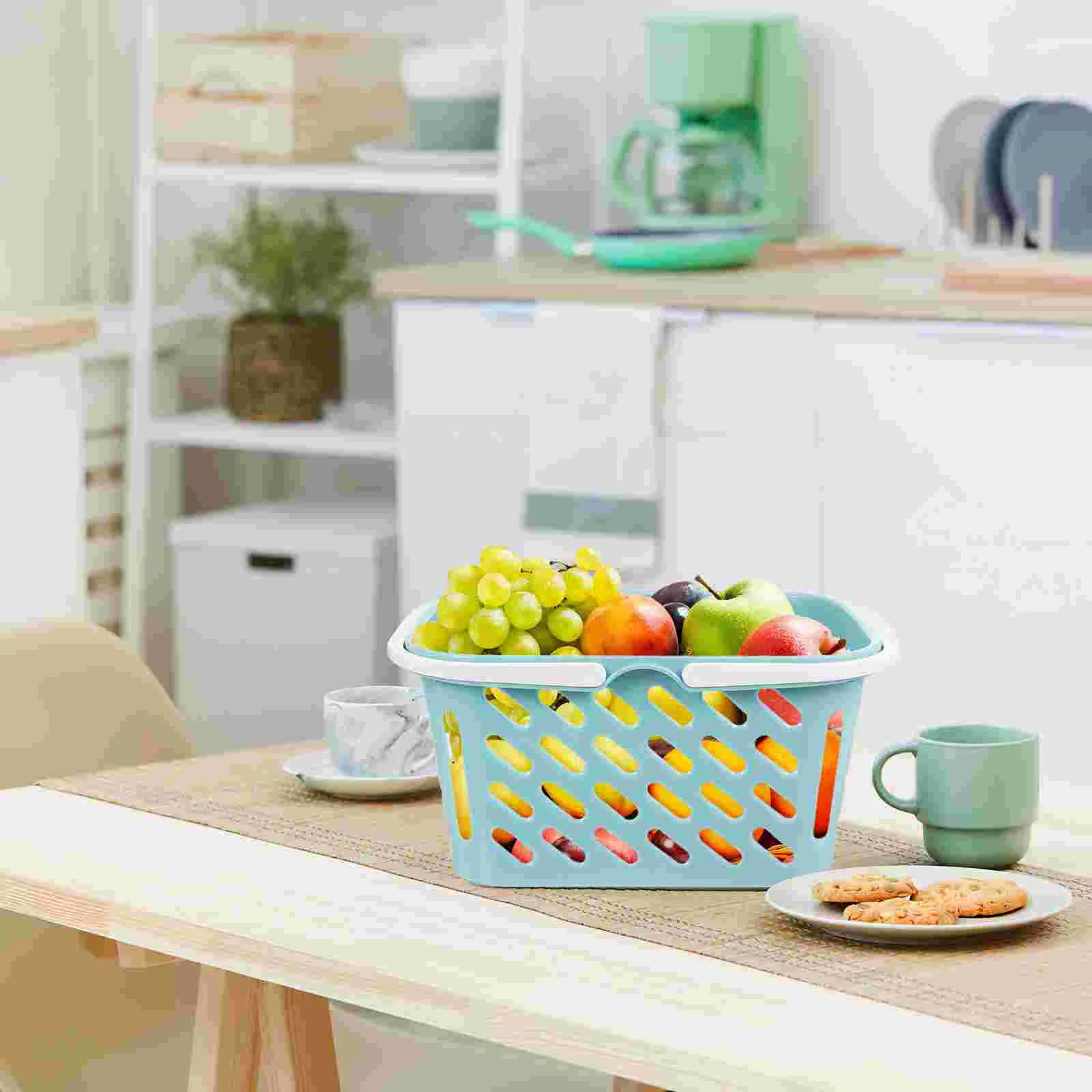 Accessories Shopping Basket Child Storage Baskets For Kitchen Plastic Kids Water Play Laundry