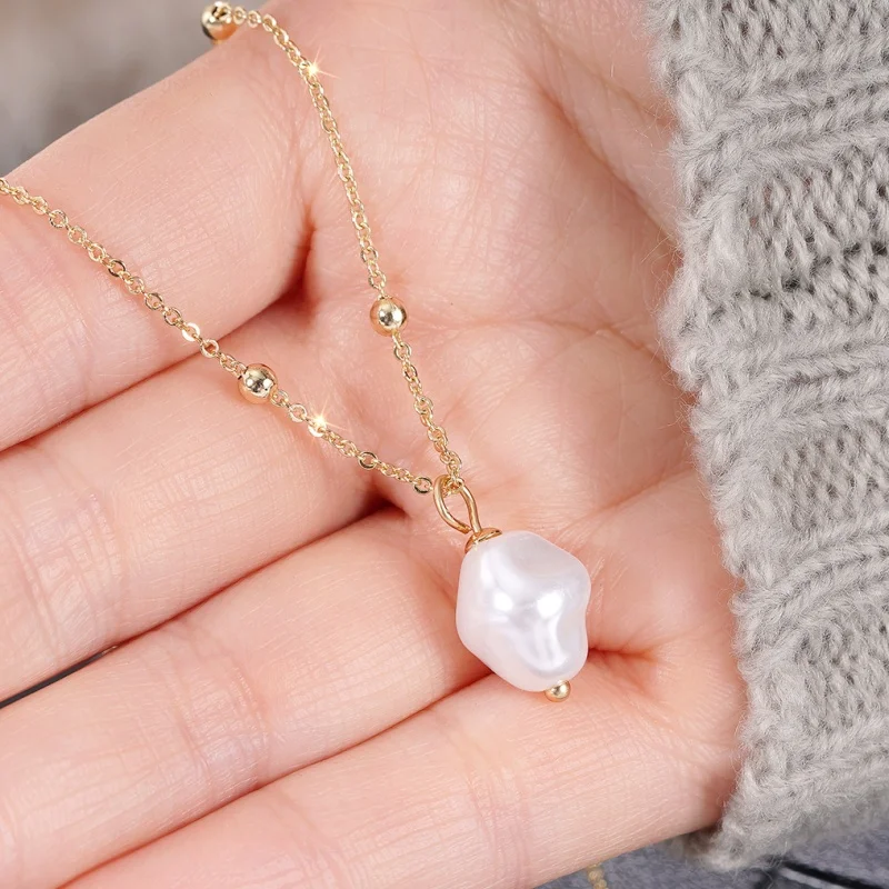 AliExpress Baroque Pearl Pendant