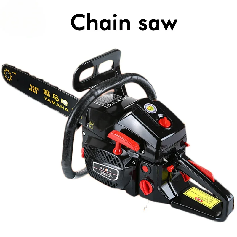 3.8KW High Power Hand Chain Saw Tool Grinder Cutting Machine Gas Gasoline Saw Logging Saws Wood Tools Powered Chainsaw Tool 1PC