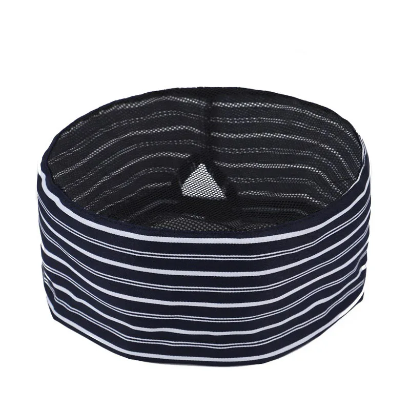 Chapeau de Chef en maille respirante, chapeau de Chef de cuisine de Restaurant, réutilisable et lavable, casquette supérieure pour hommes et femmes, casquette de travail de restauration