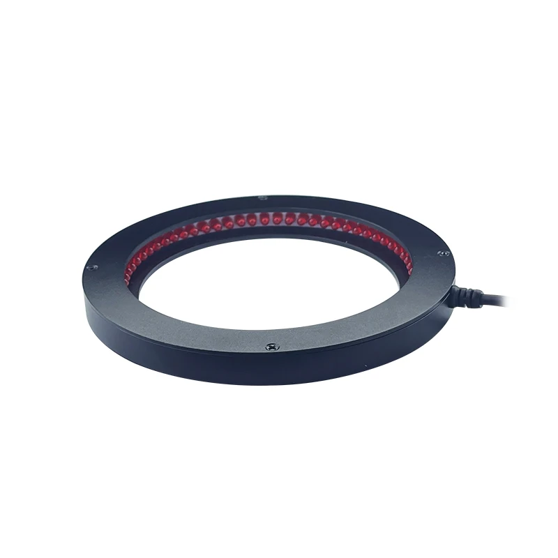 

Suitable for machine vision light source ccd industrial camera ring light source 0 degree low angle vision plug-in