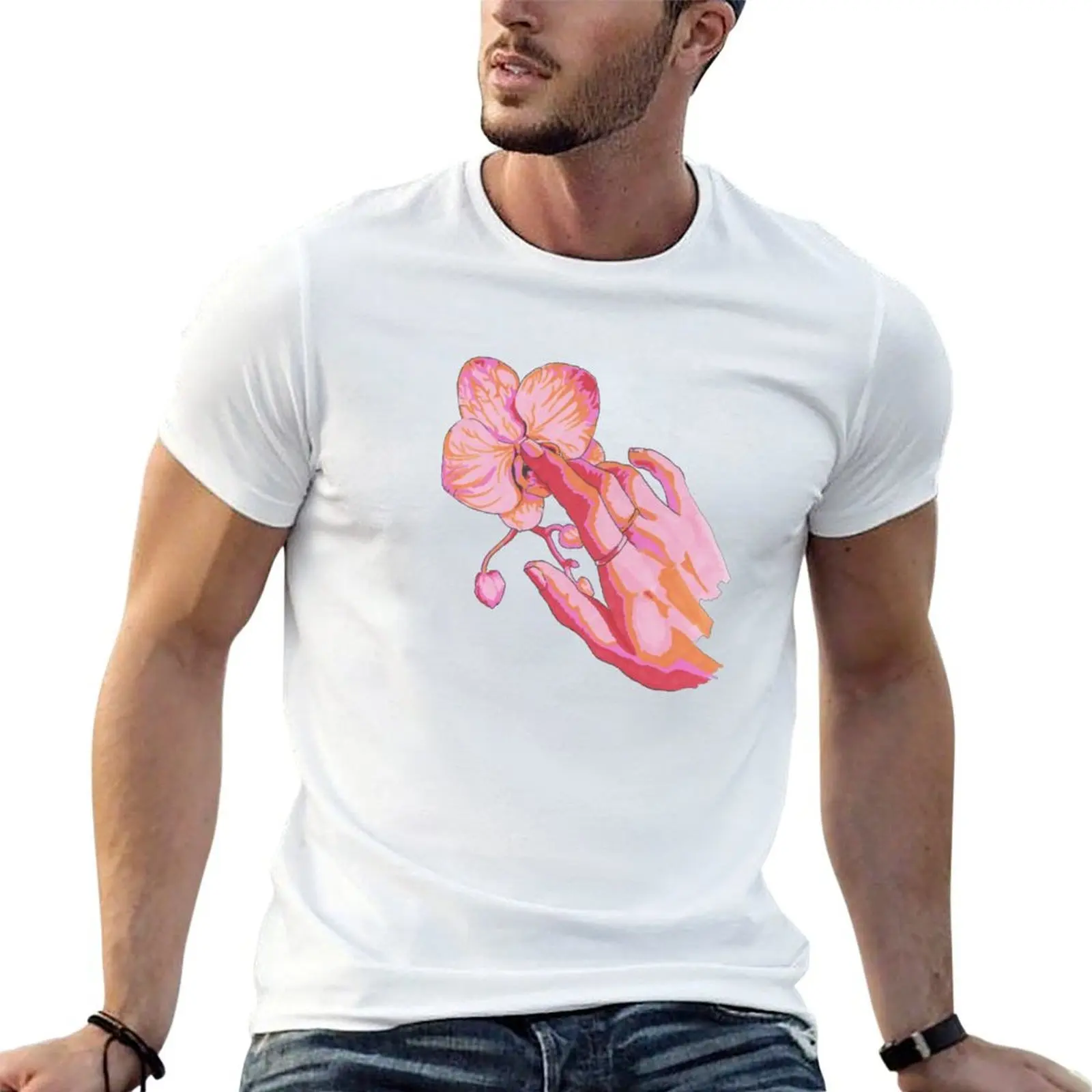 

Orchid Touch T-Shirt t shirts for man graphic funny man t shirt luxury T-Shirt