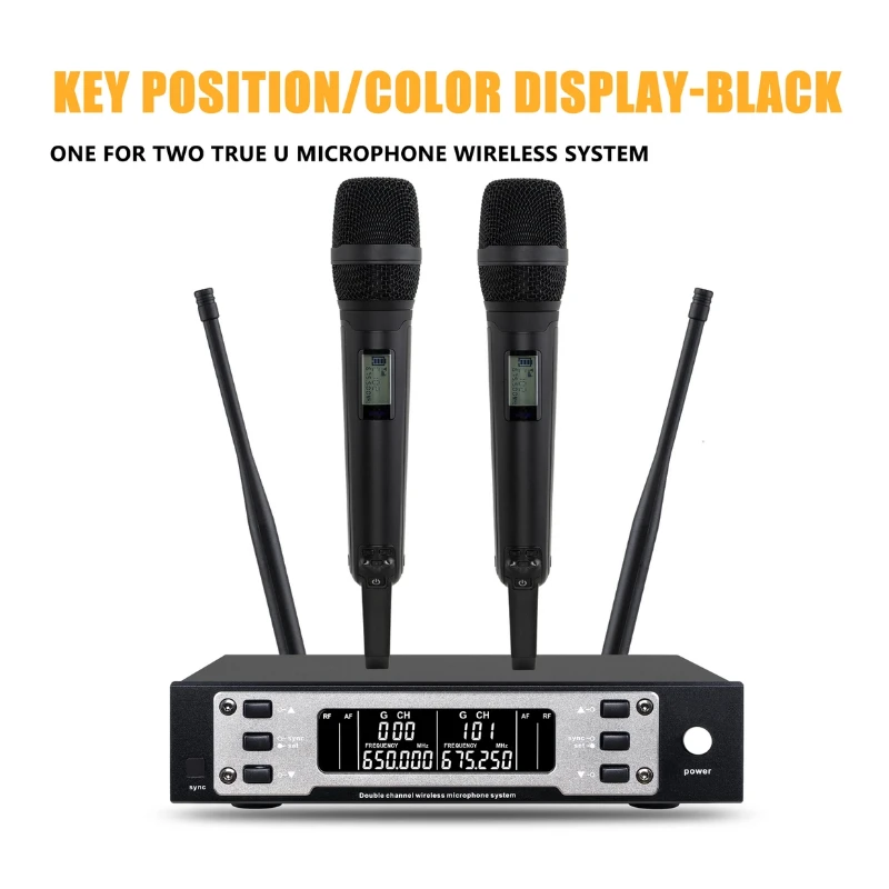 XGeS 135G4 Kabelloses Mikrofon UHF Handheld 5