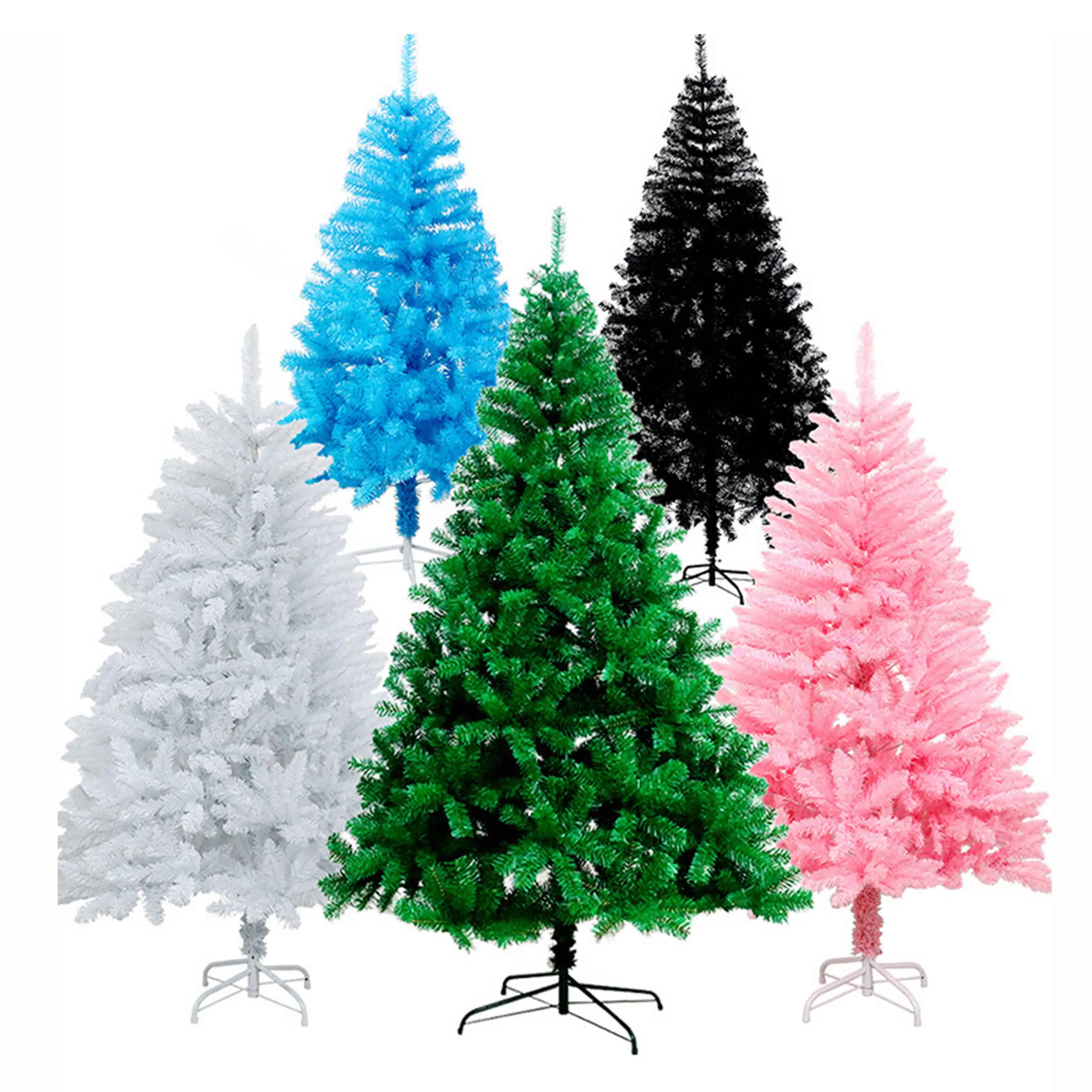 Assotted Color Fine Artificial Christmas Xmas Tree for Home Event Party Decor Holiday Decoration