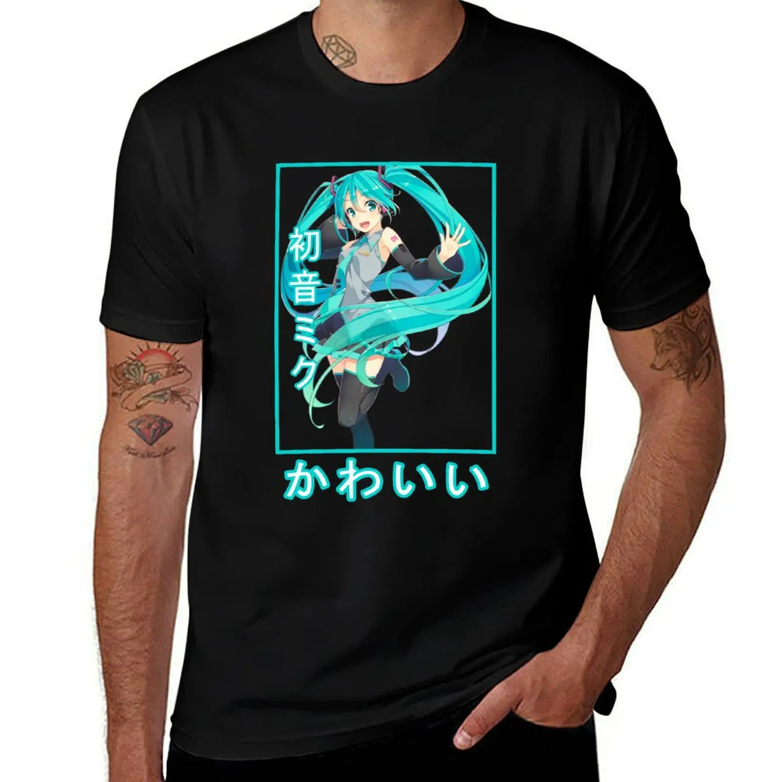 Hatsune Miku T-Shirt shirts graphic cute tops oversized t shirts for men