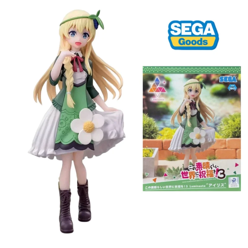 

In Stock Original SEGA Luminasta Kono Subarashii Sekai Ni Bakuen Wo! Alice Anime Figure Birthday Present Model Collection Gifts