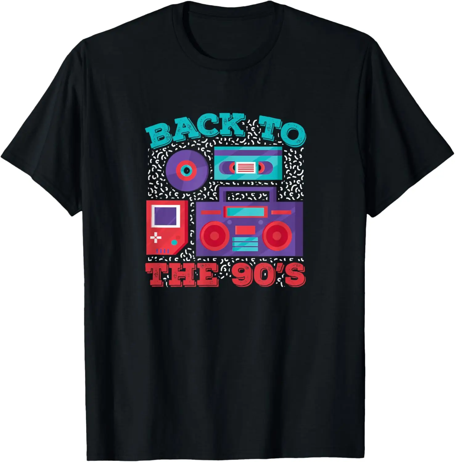 

Retro Vintage 90s Nineties Era - Back To The 90s T-Shirt