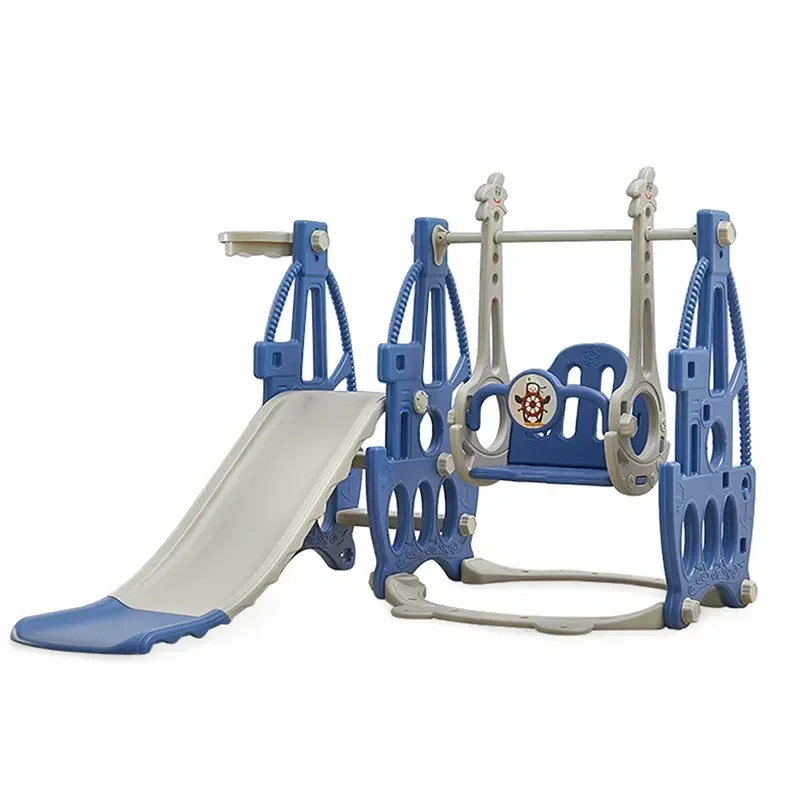 Baby Slide 3 in 1 Indoor Home Safety Slide Swing Chair Combination outdoor Kindergarten Slide Kids Playground Sports Game Toy