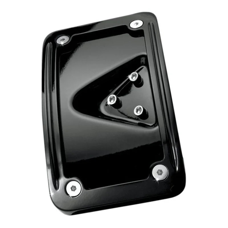 

New Arrival Motorcycle Curved Laydown License Plate Mount Bracket For Softail 3Hole Mount License Plate Holder Rack Acces
