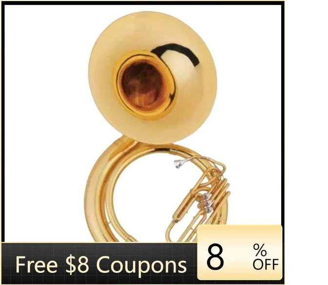 

STLF Professional Bb Brass Painted Sousaphone Bass Large Hot Selling Models A variety of styles to choose from