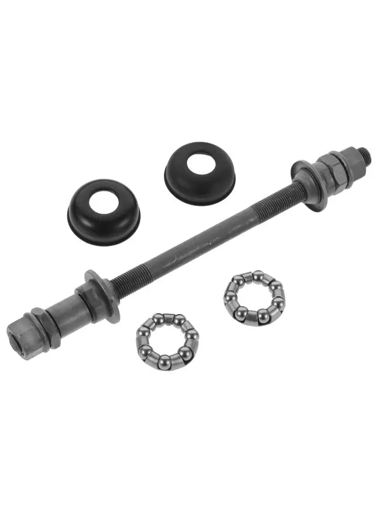 AliExpress Vorcool Bicycle Rear Axle 180mm Grey High Strength Titanium Alloy Ball Bearing Hub Center Shaft For Bike Durable Wheel Hub Kit Thread