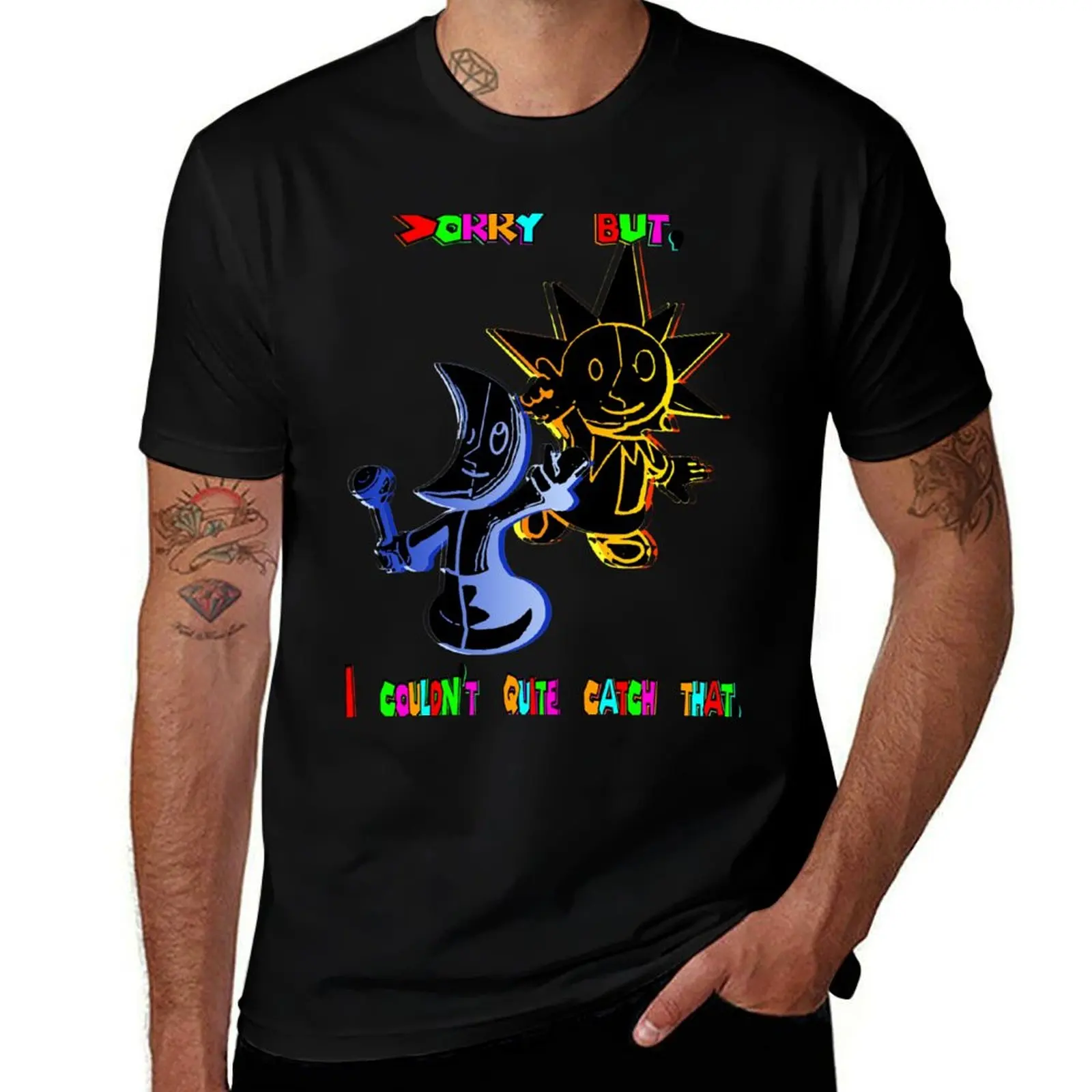 Speak Up! I Can't Hear You! T-Shirt Retro Style Print Casual Top T-Shirt