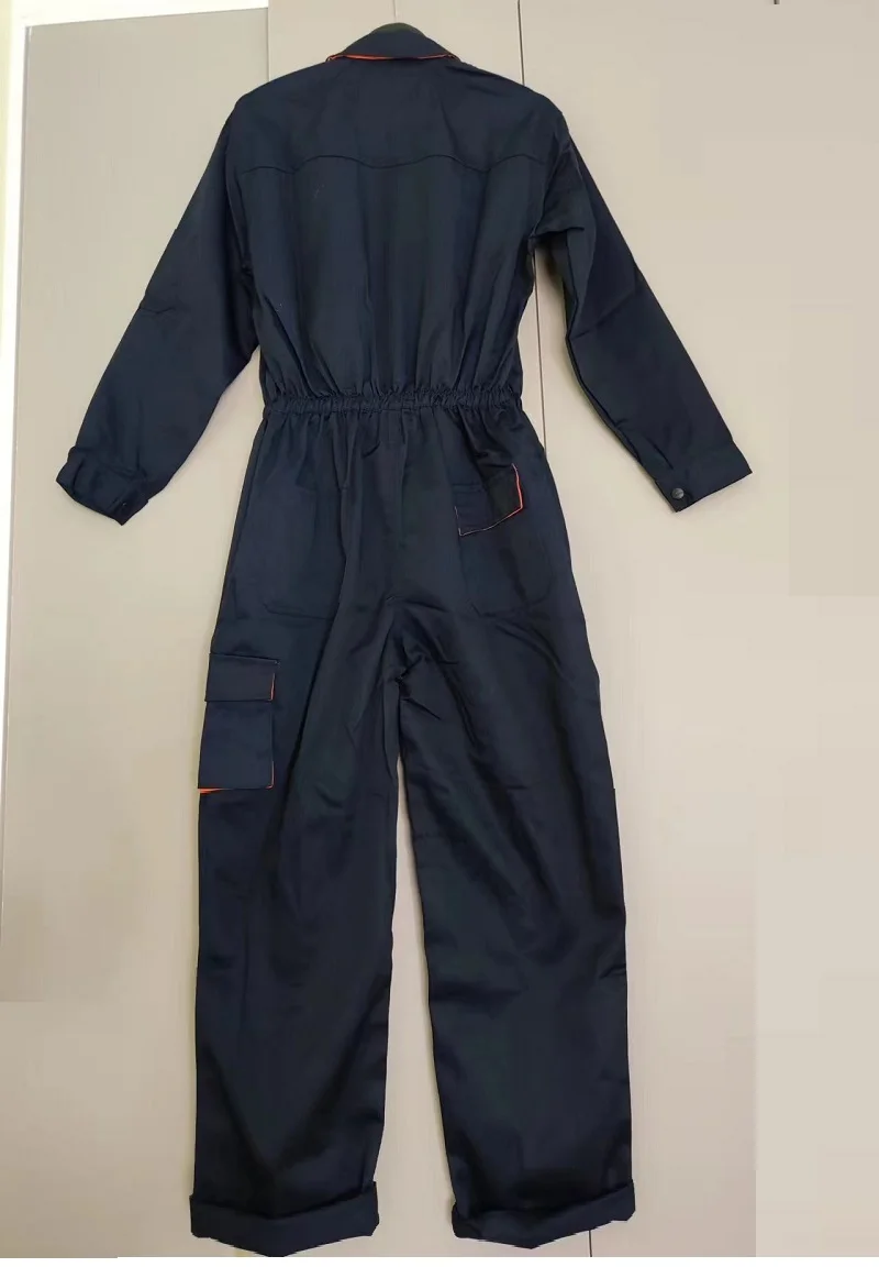 عامل العمل المآزر بدلة لحام السيارات مصلح السيارات ورشة عمل ميكانيكي حجم كبير السراويل لحام الملابس ملابس العمل الشاملة