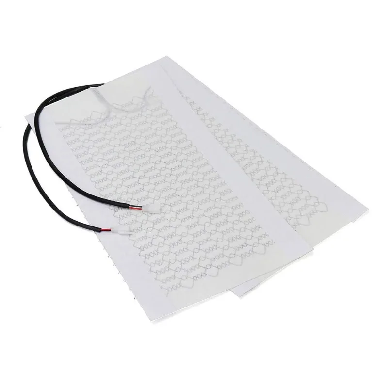 12v Carbon Fiber Heated Seat for car Suv Heater Pads interior seat cover Heater Warmer support 53x28cm