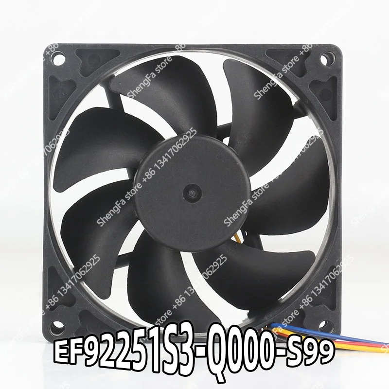 Cooling fan SUNON EF92251S3-Q000-S99 9025 90X90X25MM 9CM 5V 24V 48V AC EC Computer Chassis PWM temperature control DC12V 1.32WCM