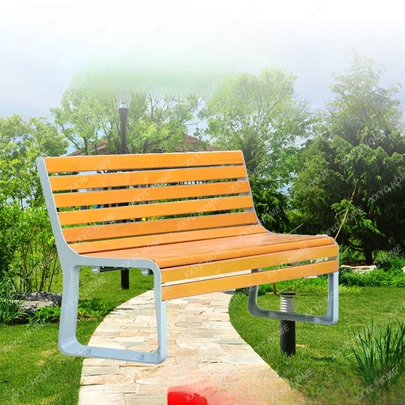 Outdoor Sports Ground Aluminum Alloy Resting Chair Park Lounge Chair Basketball Court Aluminum Alloy Seat