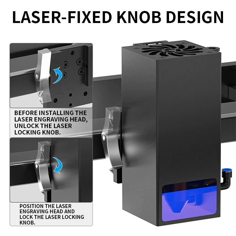 20W Laser Engraver U20 Laser Engraving And Cutting Machine Eye Protection Design With Air-Assisted Pump view 4
