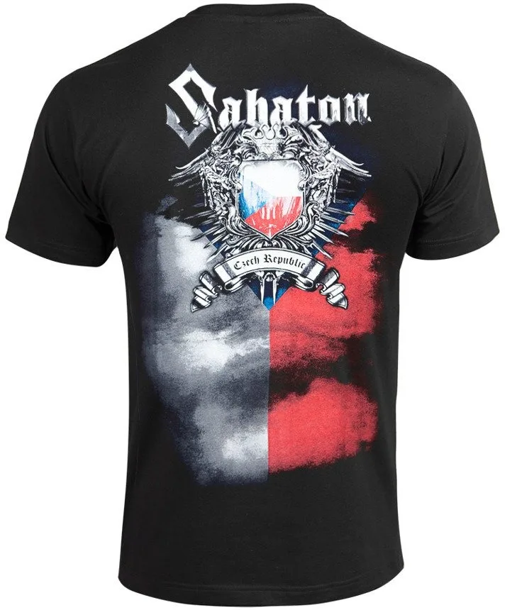 ساباتون جمهورية التشيك تي شيرت الرجال والنساء قصيرة الأكمام ريترو باند بلايز العلامة التجارية تي شيرت الصيف كبيرة الحجم تيز الملابس الرياضية #2