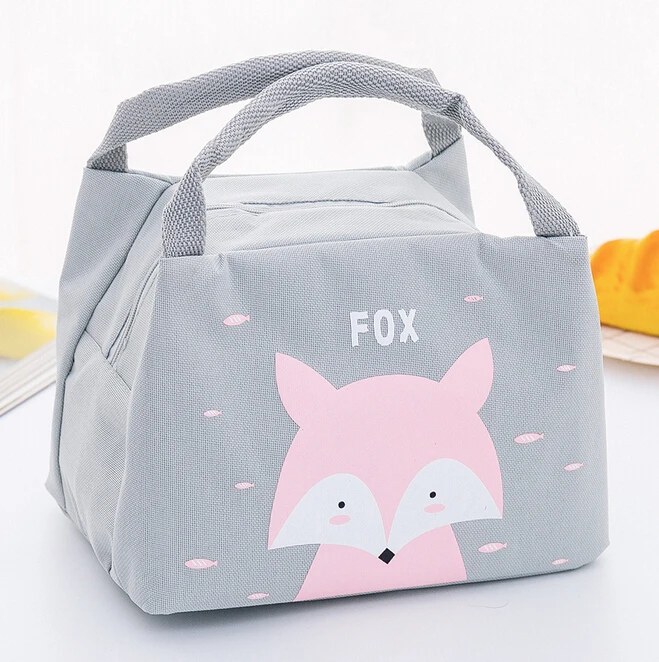 Portable Lunch Bag Thermal Insulated Lunch Box Tote Cooler Bag Bento Pouch Lunch Container School Food Storage Bags Lunch Bag