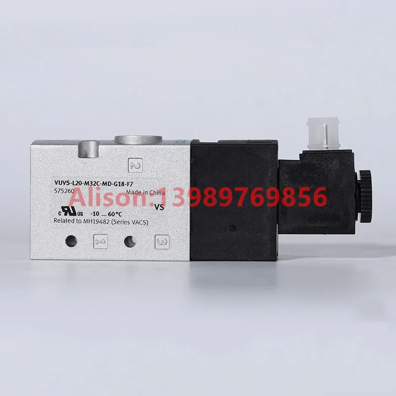 

FESTO Solenoid valve VUVS-L20-M32C-MD-G18-F7-1C1 575274 VUVS-L20-M32C-MD-G18-F7 575260 VUVS-L20-M32C-MD-G18-F7-1C1-G 8059134