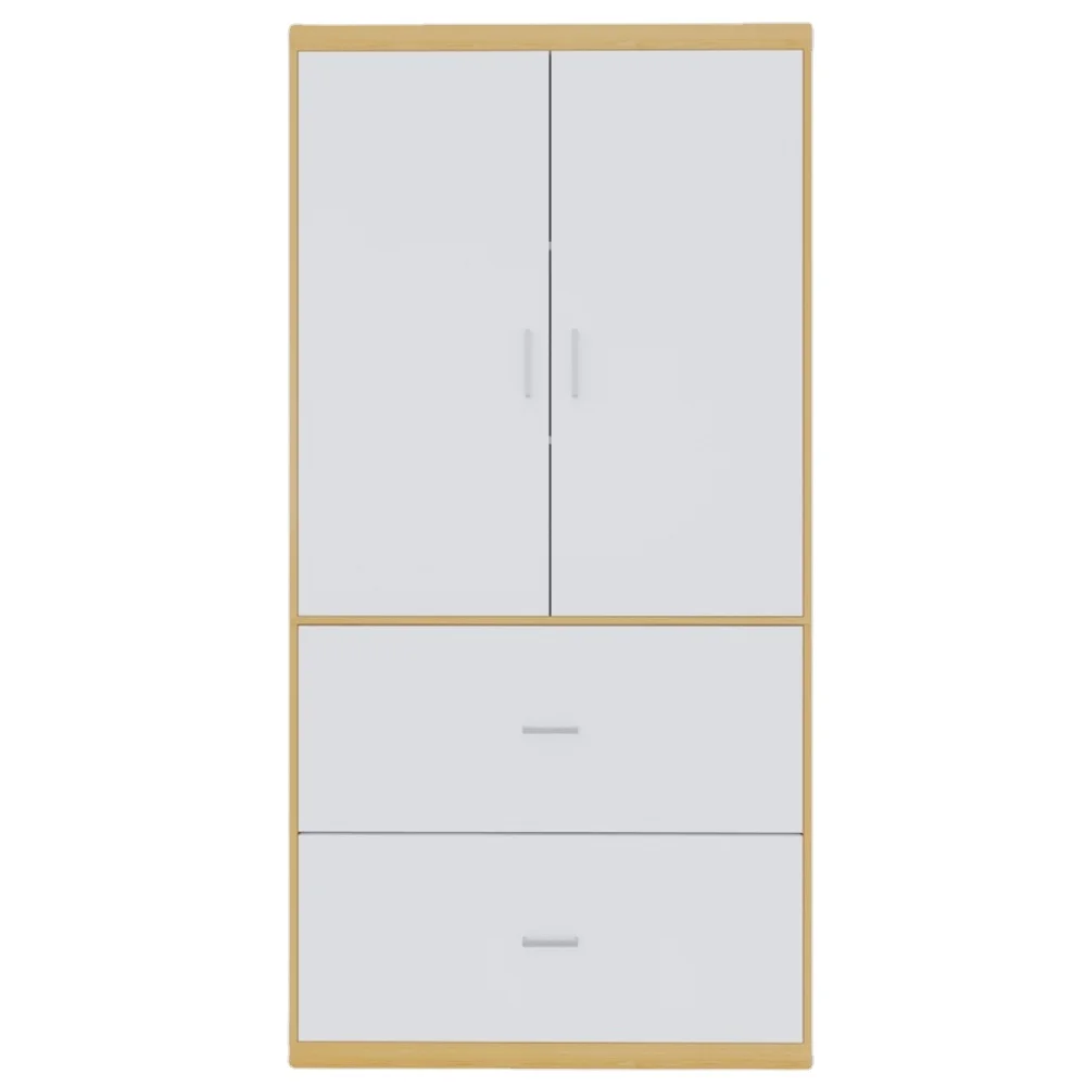 Goedkope op maat gemaakte slaapkamermeubelkast Systeem Kledingopbergkast Garderobe Moderne houten witte kasten