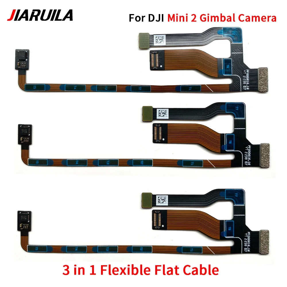 

10 PCS For DJI Mini 2 Gimbal Camera 3 in 1 Flexible Flat Cable Replacement Ribbon Flat Line For DJI Mavic Mini 1 / 2 / SE Part