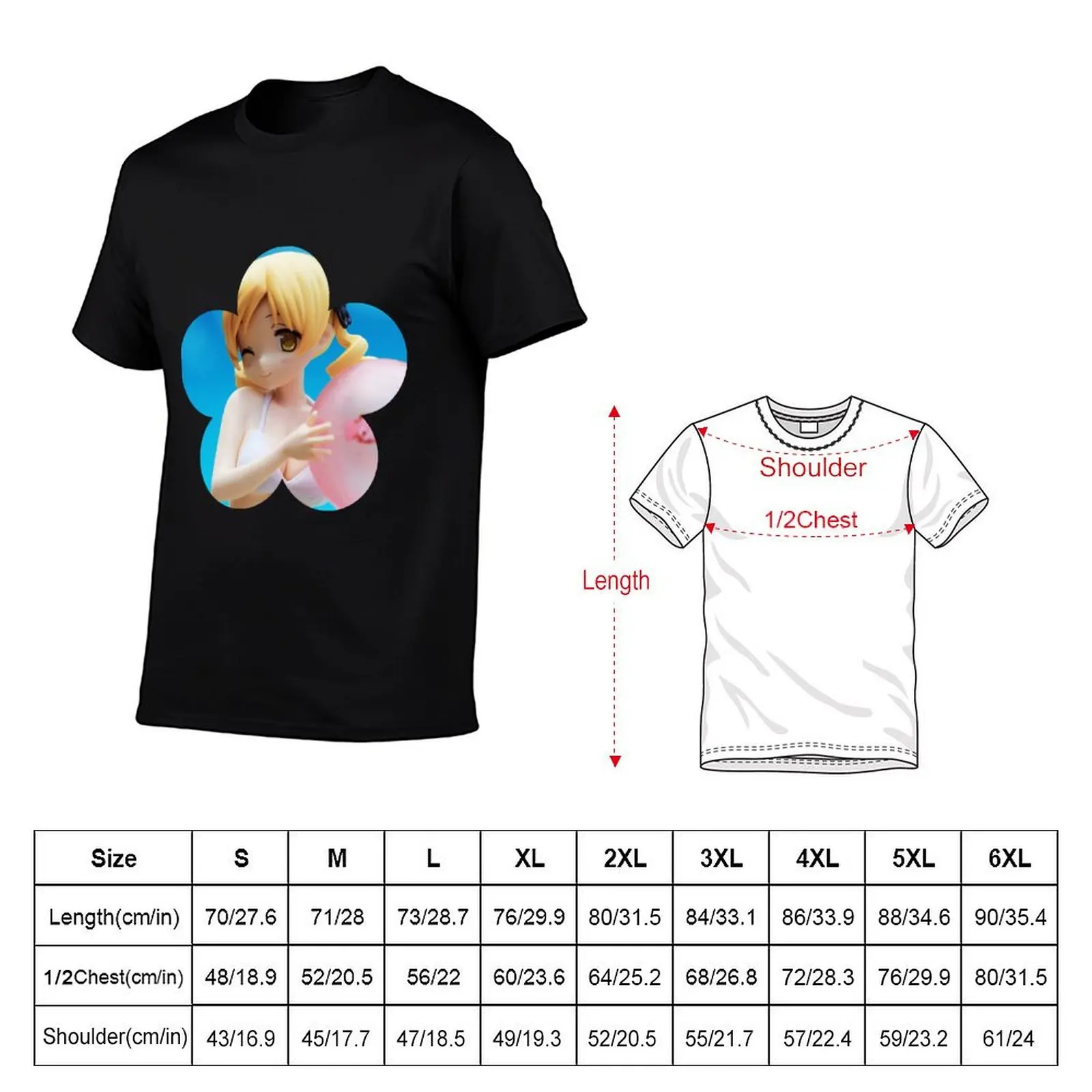 Mami Tomoe T-Shirt custom shirt anime tshirt sweat plus size clothes mens graphic t-shirts funny