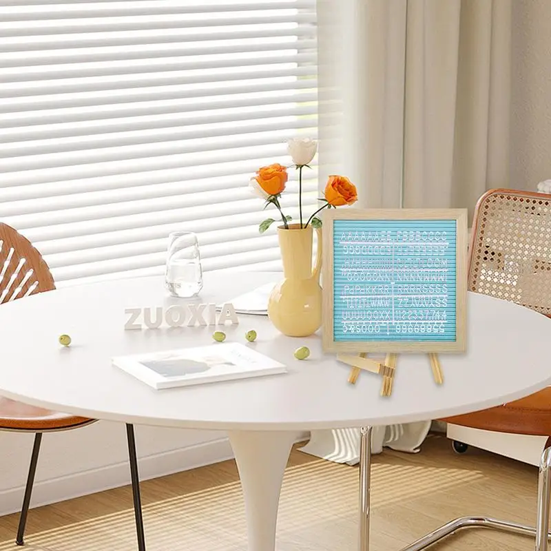 小さな木製のメッセージボード,ファッショナブルな木製の看板,家での仕事のための安定した看板,学校の初日の装飾