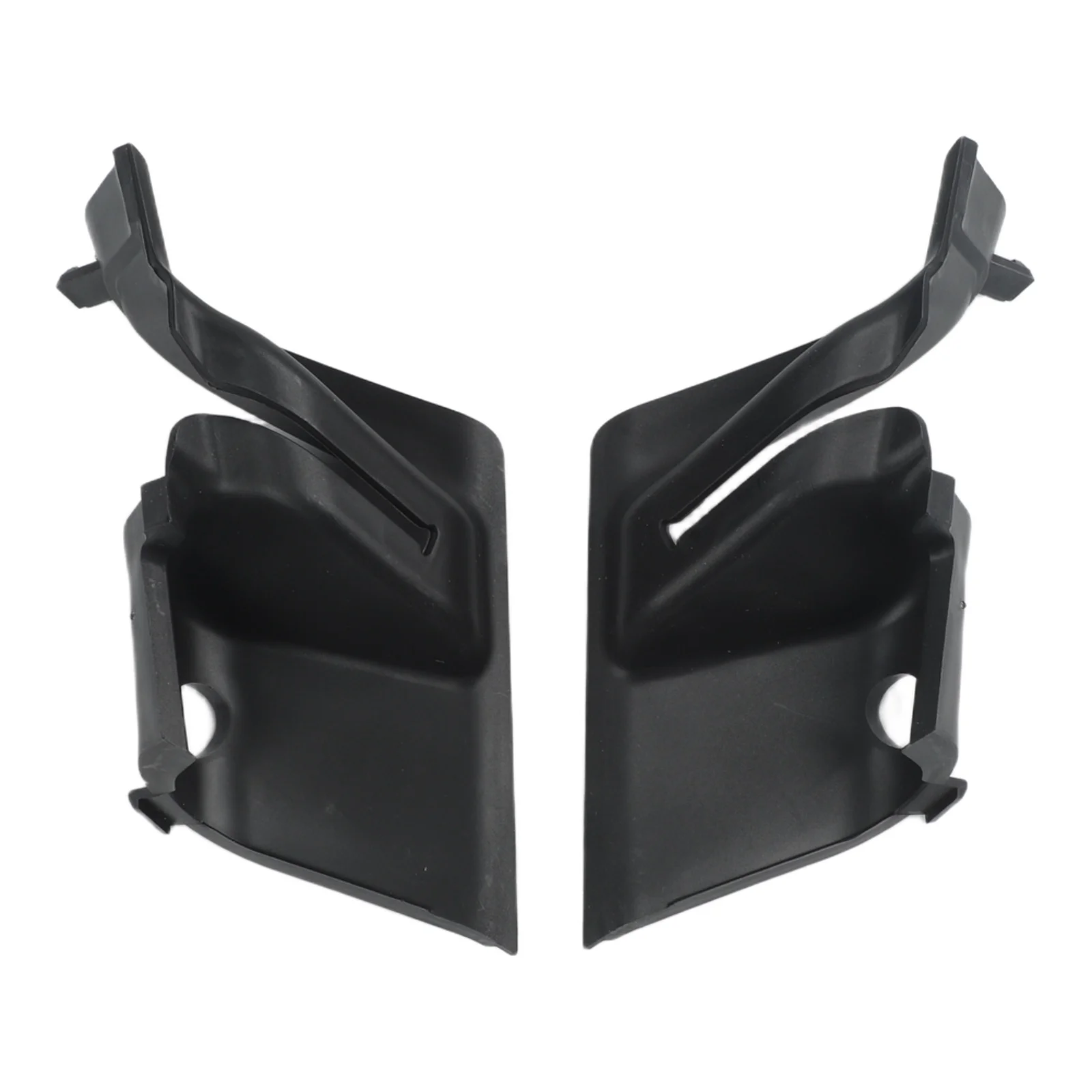 Pair Front Bonnet Hinge Cover Trim for Ford For Transit MK7 2006-2013 OEM Part 1433665 1433666 Plastic Replacement Trim