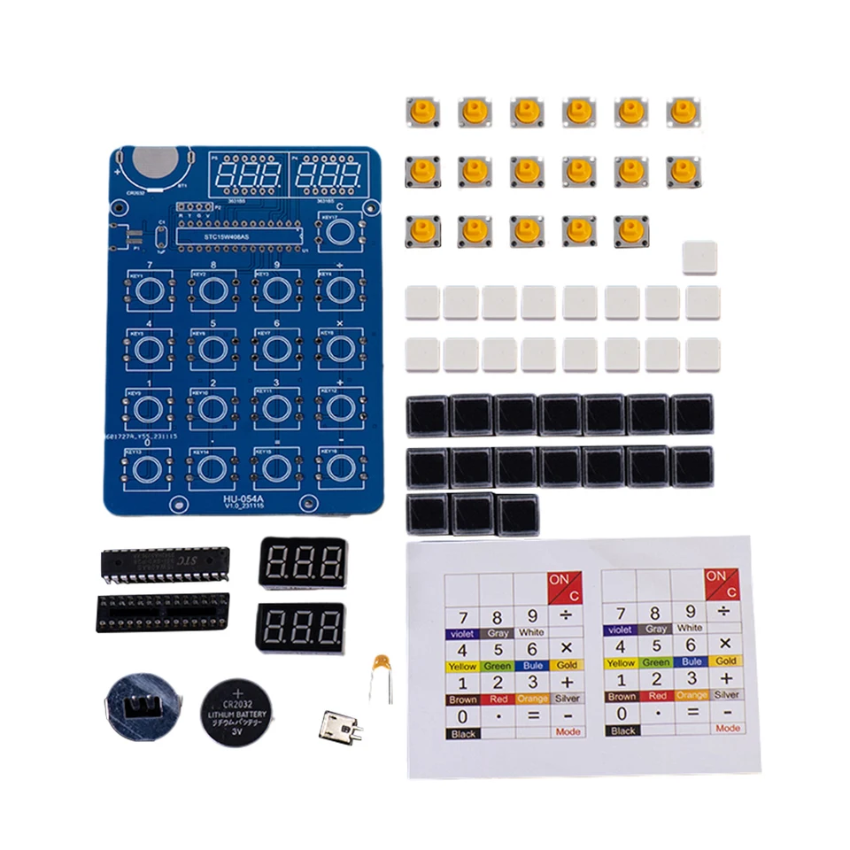 Rechner DIY Electronic Kit Schweiß praxis Produktions kit 51 Mikro controller mit lcd1062 Display 1420 Rechner DIY Electronic Kit Schweiß praxis Produktions kit 51 Mikro controller mit lcd1062 Display 1420
