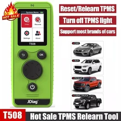 T508 Universal Car TPMS Relearning Tool Car Tire Pressure Activation Sensor Relearning Tool for Volvo BMW Ford Mitsubishi etc.