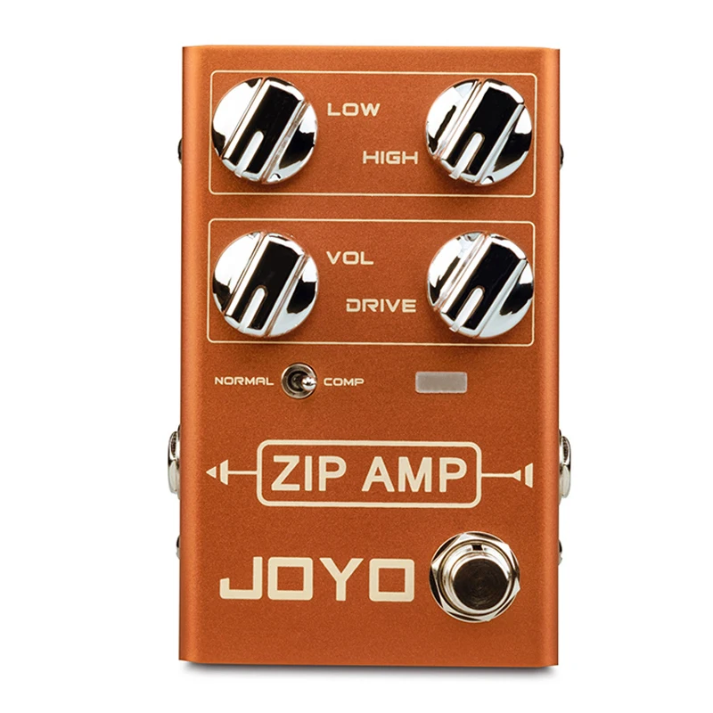 

JOYO R-04 ZIP AMP Overdrive Pedal Guitar Parts Rocker Compression Overdrive Mini pedal Processor Electric Acoustic Tremolo