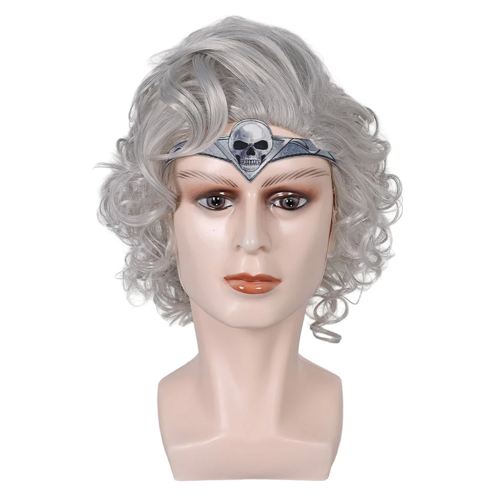 Astarion Cosplay Fantasia Wig Hair Elf Ear Headband Baldur Cos Gate Costume Accessories For Adult Men Carnival Halloween Party