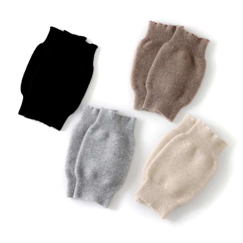 وسادات ركبة من الكشمير 100% للرجال والنساء، أكمام حماية مفصل الركبة، دفء الشتاء، حماية من البرد، دعامة الركبة الباردة القديمة للساق #2