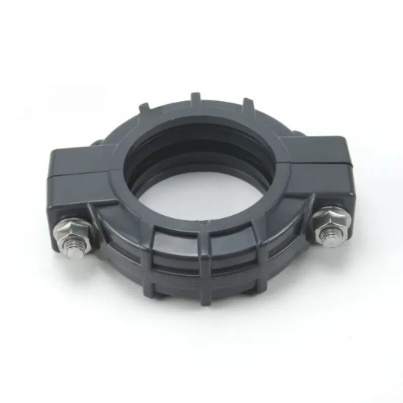 UPVC copy Lin PVC plastic sleeve connection - Kebelin groove type Haff clamp connection, DN32 - DN80