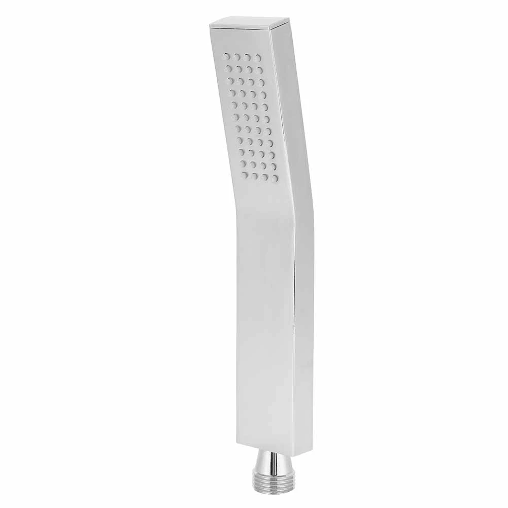 

G1/2in Thread Brass Handheld Shower Head High Pressure Single Function Hand Sprayer Bathroom Supplies